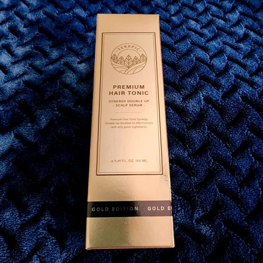 Terapic Premium Hair Tonic - Synergy Double up Scalp Serum - Gold Edition